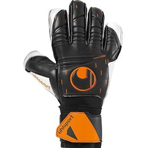 Uhlsport Speed Contact Keepershandschoenen, zwart/wit/fluo oranje, S