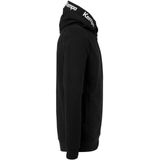 Kempa - Sportjack - Zwart - Katoen/Viscose - Met Capuchon en Ritszakken