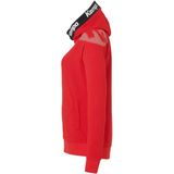 Kempa - Core 26 Hood Jacket - Jas - Rood - Materiaal: Polyester