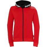 Kempa - Core 26 Hood Jacket - Jas - Rood - Materiaal: Polyester
