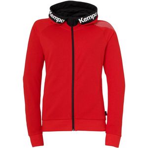 Kempa - Core 26 Hood Jacket - Jas - Rood - Materiaal: Polyester