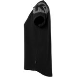 Kempa Core T-shirt - Sportshirt - Zwart - 97% Katoen 3% Elastaan