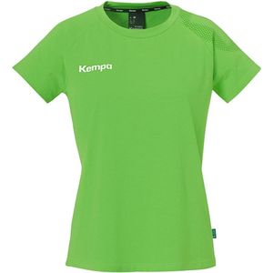Kempa Core T-shirt - Dames - Zwart - Katoen/Elastaan