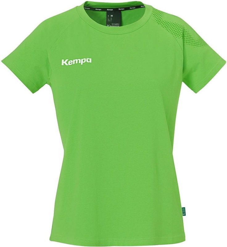 Kempa Core T-shirt - Dames - Zwart - Katoen/Elastaan