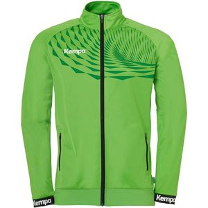 Kempa - Wave 26 - Trainingsjack - Zwart - 100% Gerecycled Polyester