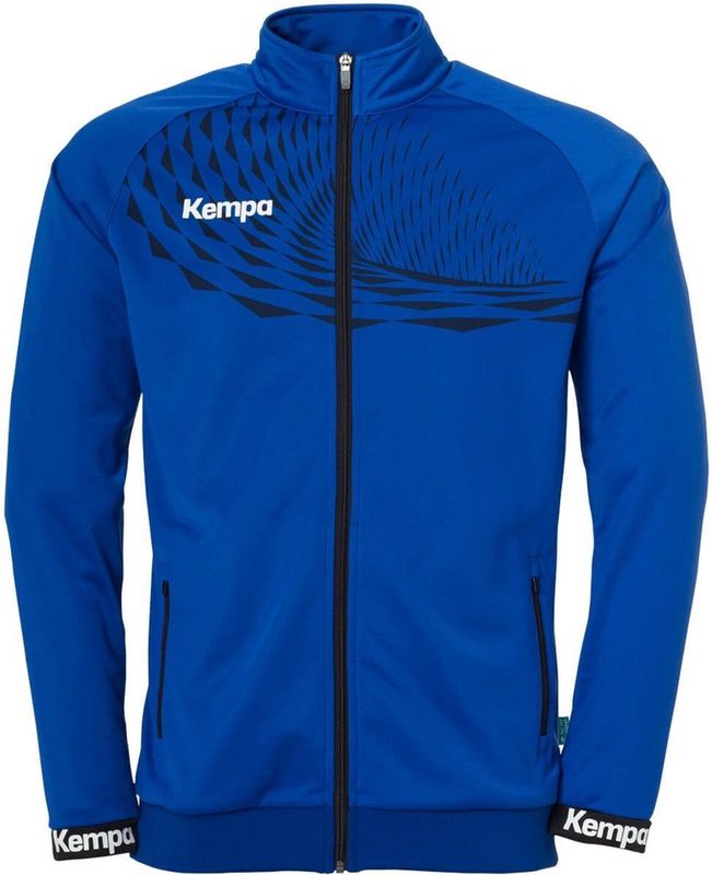 Kempa - Jack - Zwart - 100% Polyester - Met Ritssluitingen