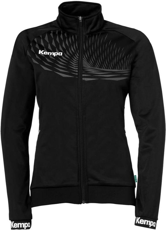 Kempa - Wave 26 Poly Jacket - Dames Sportjack - Blauw - Polyester