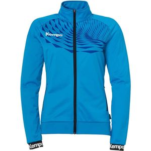 Kempa Kempa Wave 26 Poly Jacket Dames Poly Jas Dames Meisjes Sport Voetbal Trainingsjack Sweatshirt Trainingsjack Dames