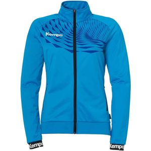 Kempa - Wave 26 - Trainingsjack - Zwart - 100% Polyester (Gerecycled)