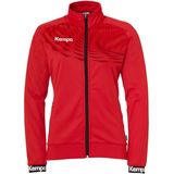 Kempa Wave 26 - Sportjack - Zwart - 100% Polyester - Slim Fit