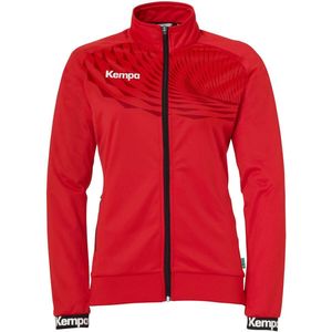 Kempa Wave 26 - Sportjack - Zwart - 100% Polyester - Slim Fit