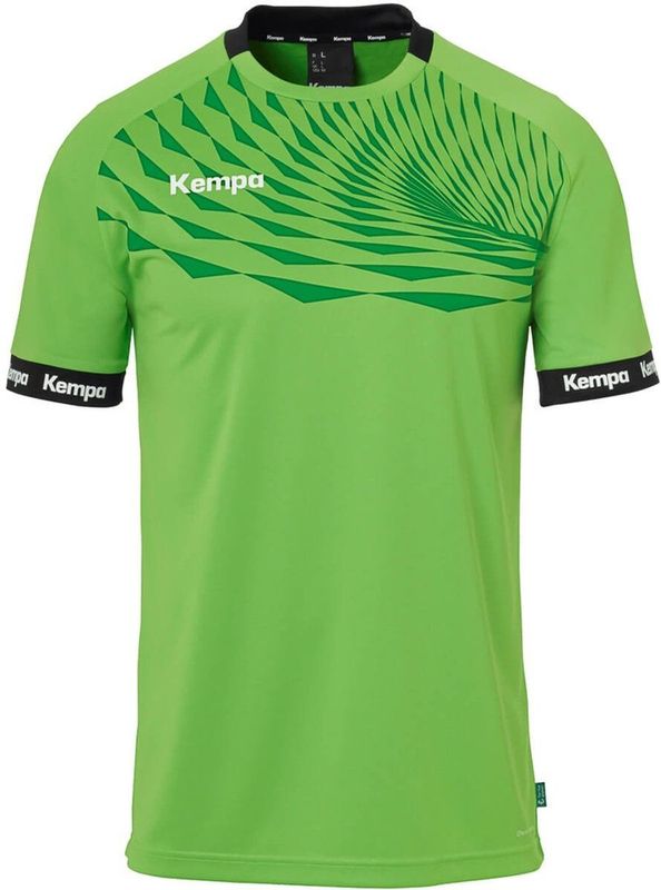 Kempa Wave 26 T-shirt - Korte Mouw - Zwart - 100% Gerecycled Polyester