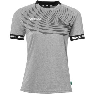 Kempa - Wave 26 - Sportshirt - Korte Mouw - Dames - Functioneel - Ademend - Getailleerd