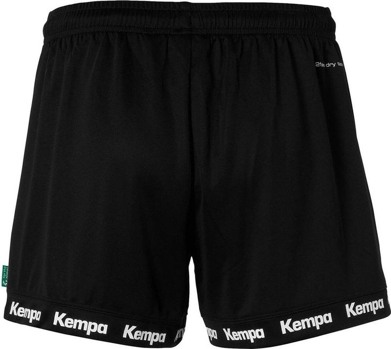 Kempa - Wave 26 - Korte Broek - Zwart - 100% Gerecycled Polyester