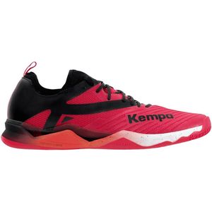 Kempa Magma Wing Lite 2.0 Handbalschoenen en indoor sport - Sportschoenen voor kinderen, dames en heren met Micheli-zool, Rood/Zwart