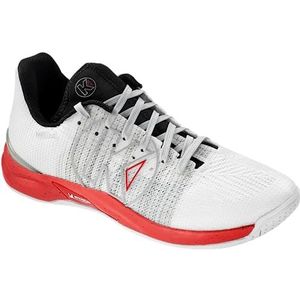 Kempa Kempa Attack One 2.0 handbalschoenen, uniseks sportschoenen, Wit/Rood