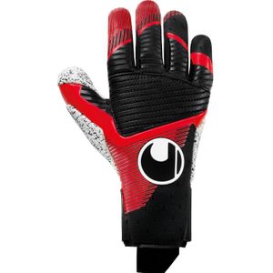 uhlsport Powerline Supergrip+ Reflex voetbal keepershandschoenen voetbalhandschoenen - Keepershandschoenen Voetbal Unisex Volwassenen en Kinderen met nieuw gripmateriaal en high-grip elementen