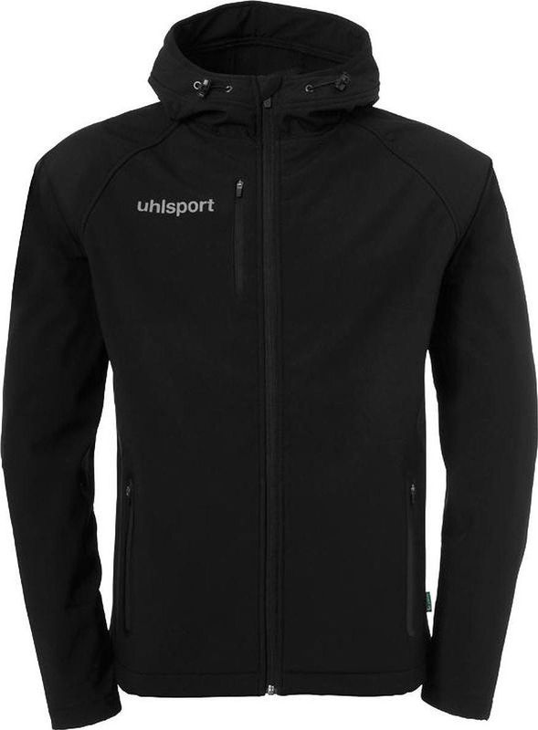 Uhlsport - Id Softshelljas - Heren - Zwart - Gerecycled Polyester
