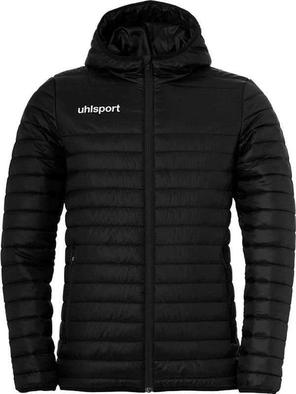 Uhlsport - Id Gewatteerde Jas - Zwart / Wit - Kinderen