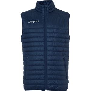 Uhlsport Id Bodywarmer Kinderen - Marine / Zwart Gemeleerd | Maat: 116