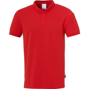 Uhlsport - Essential Prime Polo - Rood - Heren Sportshirt