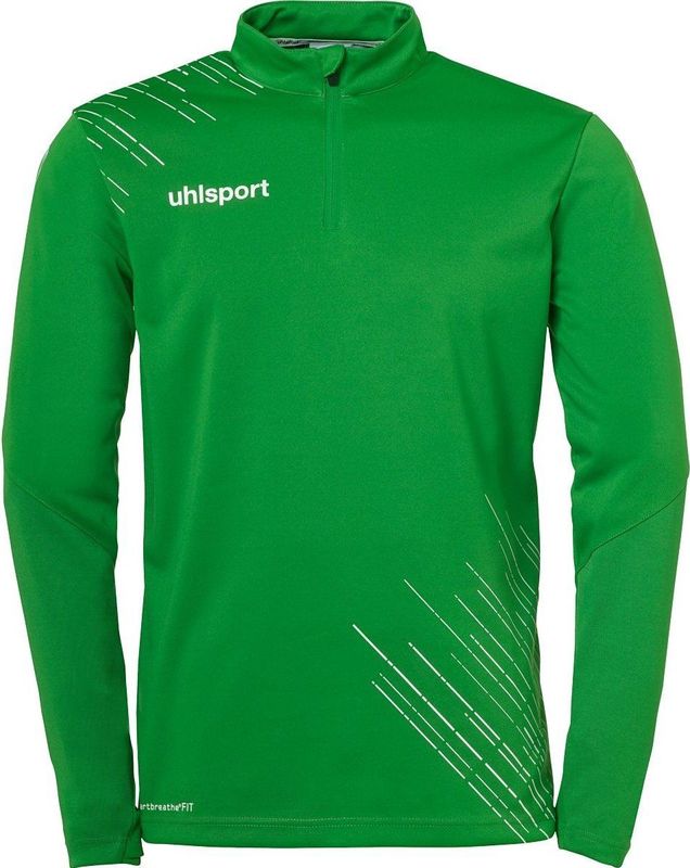 Uhlsport - Score 26 Ziptop - Groen - Kinderen - Quarter Zip Top