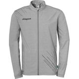 Uhlsport - Score 26 Evo - Presentatiejack - Donkergrijs Gemeleerd / Zwart - Gerecycled Polyester