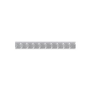 GRAFISCHE BEHANGRAND | Zelfklevend - grijs zwart wit - A.S. Création Only Borders 11