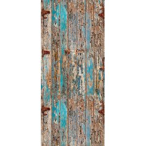 Livingwalls Zelfklevend paneel Pop.up Panel 2 2,50 m x 0,35 m beige blauw grijs 300771