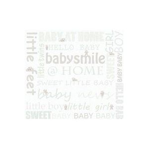 BABYSMILE BEHANG | Kinderkamer - groen - A.S. Création Little Stars