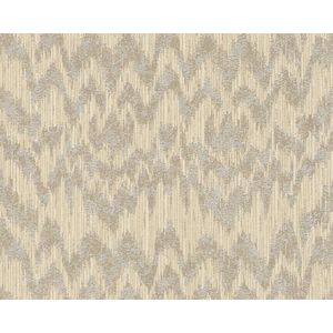 Michalsky Living Dream Again 365015 36501-5 Vliesbehang in etnische look, 10,05 m x 0,53 m, metallic beige grijs, Made in Germany