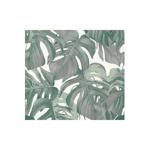 MONSTERA BLAD BEHANG | Botanisch - grijs groen wit - A.S. Création Michalsky 3