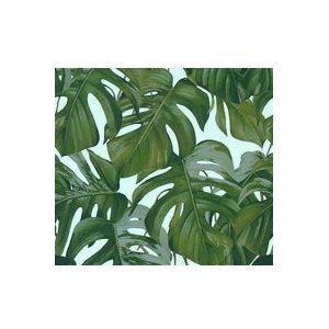 MONSTERA BLAD BEHANG | Botanisch - blauw groen - A.S. Création Michalsky 3