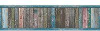 SLOOPHOUT BEHANGRAND | Industrieel - blauw bruin meerkleurig - A.S. Création Only Borders 11