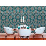 Livingwalls - Metropolitan Stories - Vliesbehang - Blauw