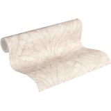 BLADEREN BEHANGs-sChique botanisch - beige crème - A.S. Création Metropolitan Stories