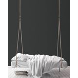 UNI BEHANG  Basic Zwart Living Walls Drawn Into Nature