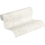 TAKKEN EN STRUIKEN BEHANG | Botanisch beige creme grijs taupe A.S. Création New Walls "Livingwalls