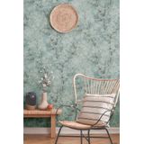 Bos Behang New Walls Cosy & Relax A.S. Création Vliesbehang 10.05 m x 0.53 m Groen Blauw Grijs Gemaakt in duitsland 374203 37420-3