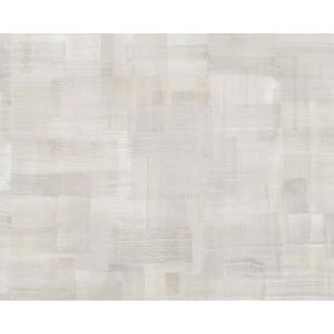 PENSEELSTREKEN BEHANG | Canvas Structuur - beige grijs - A.S. Création Geo Nordic