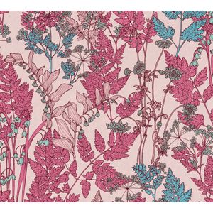 Floral Impression - Roze - Bloemrijk - 377518 | 4051315466186 | Behang