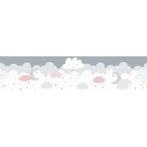 A.s.creations - a.s. Creation Only Borders 11 403743 Papierbordüre Kinderzimmer 5.00 x 0.155 m Grau Tapete - Grau