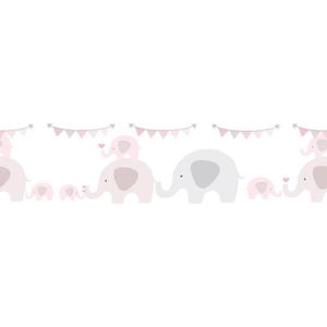 A.s.creations - a.s. Creation Only Borders 11 403749 Papierbordüre Kinderzimmer 5.00 x 0.155 m Rosa Tapete - Rosa