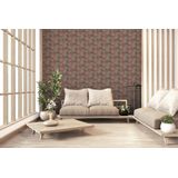 Livingwalls - Metropolitan Stories 2 - Vliesbehang - Bruin - Non Woven - Scheurbestendig