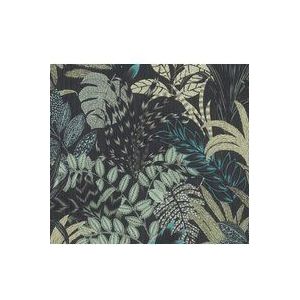 BLADEREN BEHANG | Botanisch - groen zwart - A.S. Création Metropolitan Stories 2