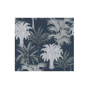 PALMBOMEN BEHANG | Botanisch - blauw grijs wit - A.S. Création MICHALSKY