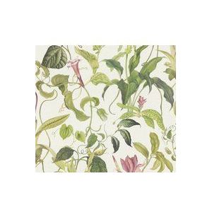 TROPISCHE BLOEMEN BEHANG | Botanisch - groen wit roze - A.S. Création MICHALSKY