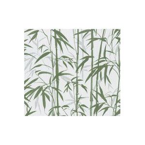 Michalsky Living Bamboo behang Change is good tropisch behang Bold Bamboo vliesbehang crème groen mat fijn gestructureerd 379893