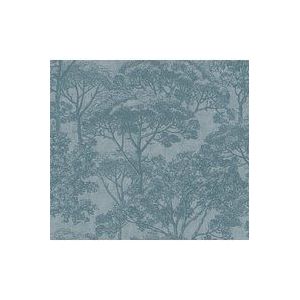 A.S. Création behang bomen blauw - AS-380232 - 53 cm x 10,05 m