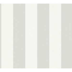 A.S. Création - Casual Living - Vliesbehang - Grijs Wit - Modern